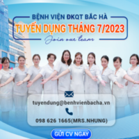 BỆNH VIỆN ĐA KHOA QUỐC TẾ BẮC HÀ TUYỂN DỤNG T9/2023